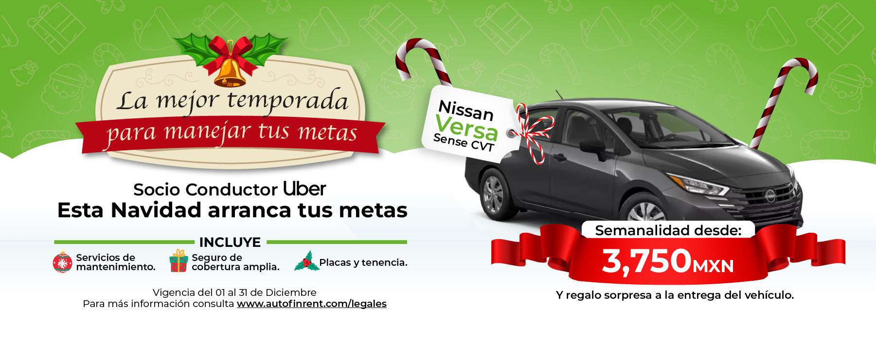 Cotiza NISSAN Versa Transmisión Automática