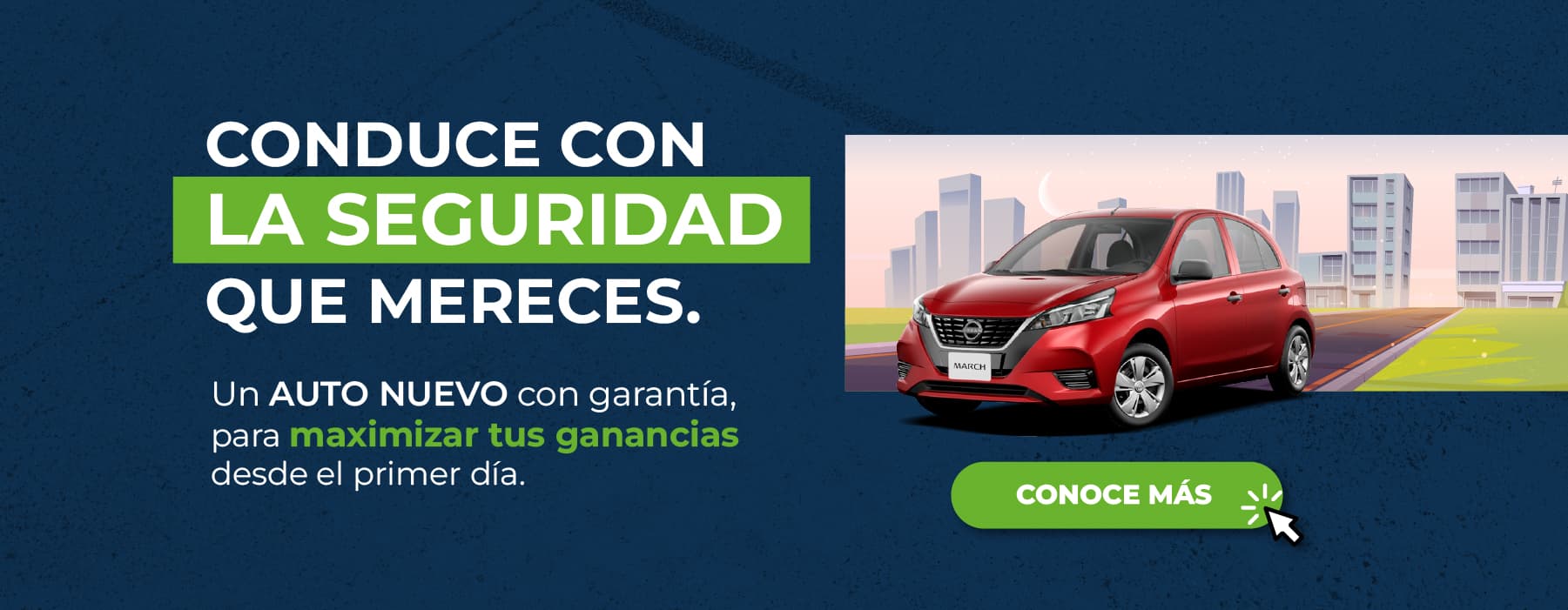 Auto nuevo con garantía